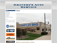 Tablet Screenshot of gravertsautoservice.com